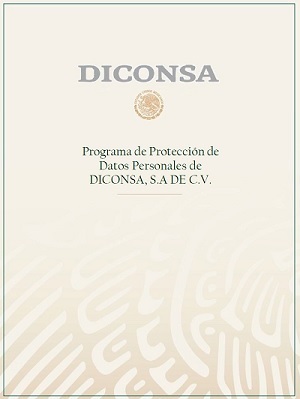 Programa de Proteccion de Datos Personales de Dcionsa S.A de C.V